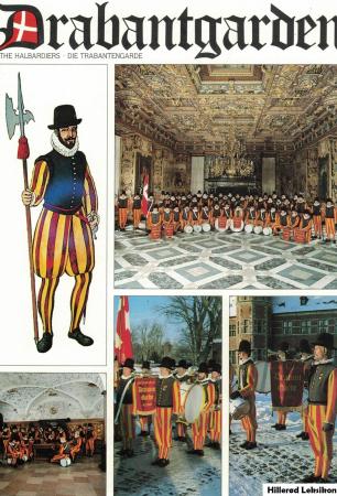 Forside af folder udgivet af Drabantgarden i 1990'erne.