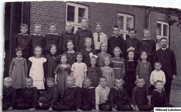 Nr. Herlev Skole ca. 1922 (Fotograf ukendt. Privat eje)