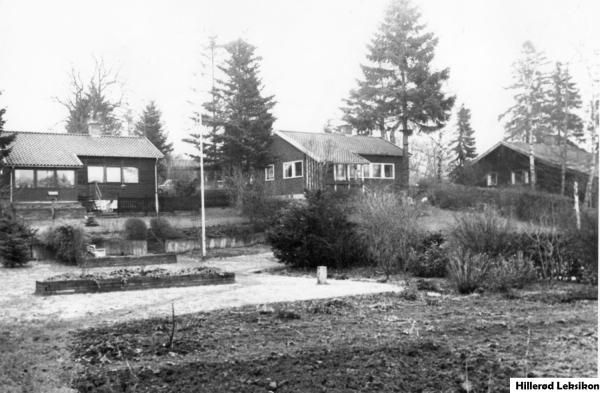 Finnhusene, Rytterstien. (Foto: 1988 Lokalhistorisk arkiv Hillerød Bibliotek)