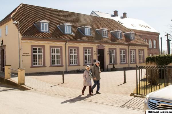 Katolsk Kirkecenter, Sankt Vilhelms Kirke i Møllestræde. Foto: Henrik Bachmann, april 2018. Lokalhistorisk Arkiv, Hillerød Bibliotek.
