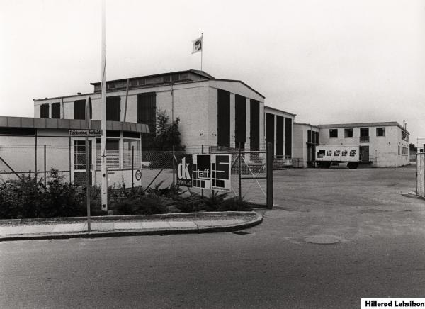Billede fra 1979, hvor firmaet Taff producerede pålæg i det gamle svineslagteri. 
