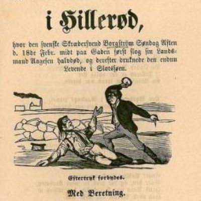 Mordet i Hillerød -Skillingsvise 1883