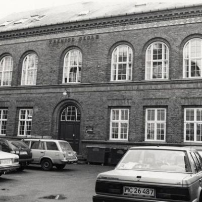  Teknisk Skole 1965-75. (Fotograf Jan F. Stephan. Lokalhistorisk Arkiv Hillerød Bibliotek)