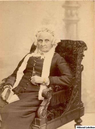 Pauline Flindt 1880'erne ( Foto: Carl Rathsach. Foto i privat eje)