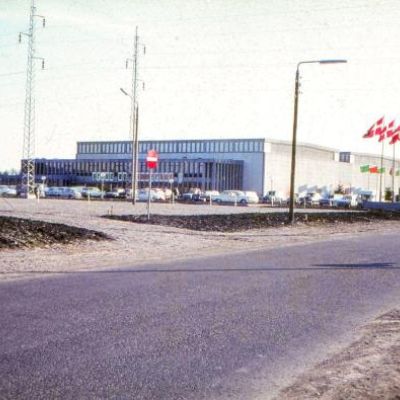 Frederiksborghallen 1968. (Fotograf Orla Larsen. Lokalhistorisk Arkiv, Hillerød Bibliotek)