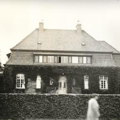 Helsingørsgade 51 (Ferskvandsbiologisk Laboratorium ca. 1945) Foto: Thorvald Staunstrup.