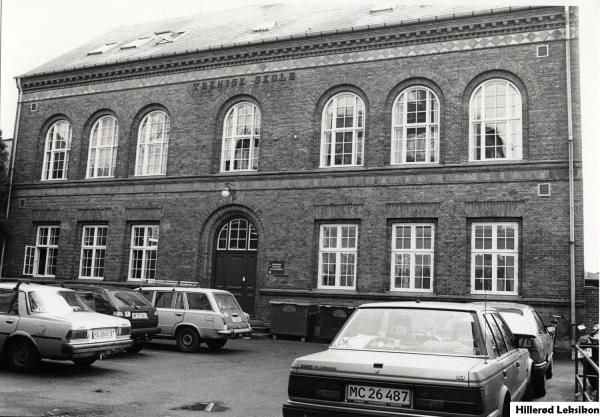 Teknisk Skole 1965-75. (Fotograf Jan F. Stephan. Lokalhistorisk Arkiv Hillerød Bibliotek)