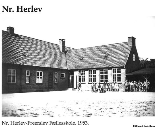 Nr.Herlev-Freerslev Fællesskole i 1950-erne
